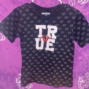 True Religion Kids Black T-Shirt